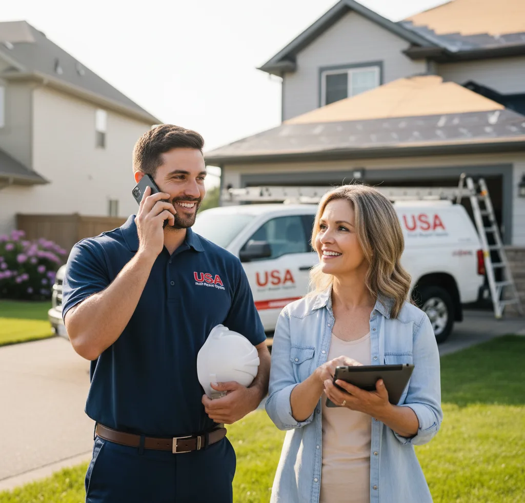 USA Roof Repair Experts customer support in Birmingham